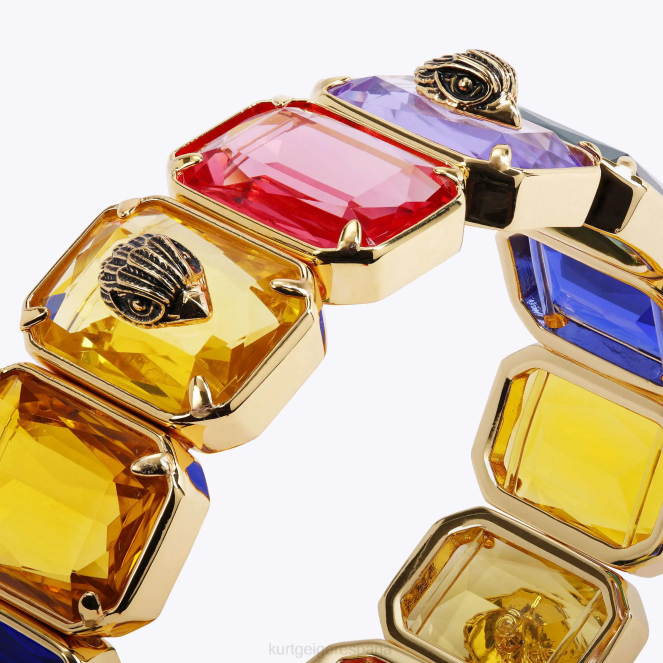 Kurt Geiger mujer brazalete de piedra rectangular de Londres 2LPR253 | accesorios otro